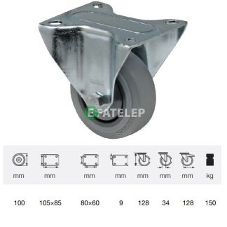Fix kerék 100 mm