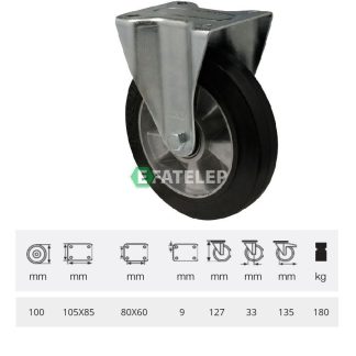 FIx kerék 100 mm
