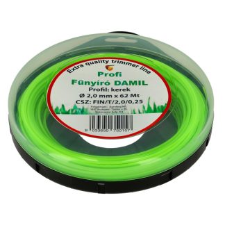 Damil 2.0mm kerek   62 méter olasz