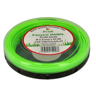 Damil 2.4mm kerek   45 méter olasz