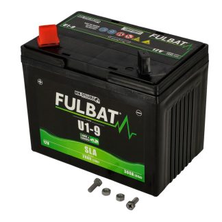Akkumulátor Fulbat  zárt ólomsavas, u1-9 sla, agm, 12v, 28 ah, fogantyúval, +- polaritás