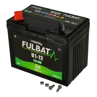 Akkumulátor Fulbat  zárt ólomsavas, u1-12 sla, agm, 12v, 32 ah, fogantyúval, +- polaritás