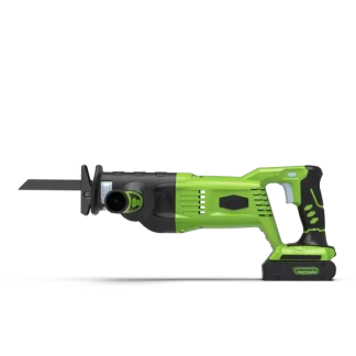 Orrfűrész akkumulátoros Greenworks G24RS 24v, vmélység fa: 180, fém: 20mm, akku-töltő nélkül
