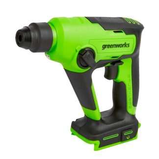 Fúró-vésőkalapács akkumulátoros Greenworks GD24SDS1 24v, ütőerő 1.2j, sds plus, akku és töltő nélkül