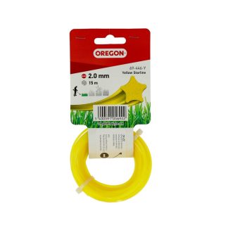 Damil 2.0mm csillag Oregon 15m sárga akasztóval