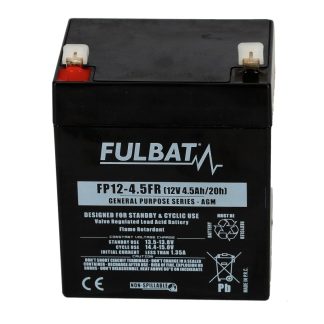 Akkumulátor Fulbat  12v, 4,5ah, általános felhasználásra, vrla