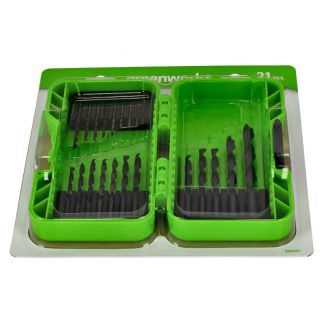 Fúrószár készlet Greenworks APT-21BODS-GW 21 darabos hss