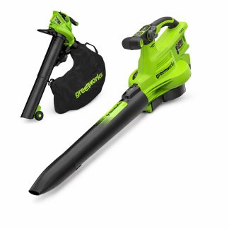 Lombfúvó akkumulátoros Greenworks BL48L01-01 akku és töltő nélkül