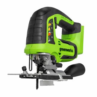 Szúrófűrész akkumulátoros Greenworks JS326 akkumulátor és töltő nélkül