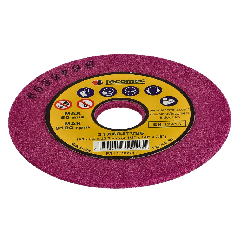 Láncélezőkorong tecomec 105x22. 2x3. 2mm midi 2 S-1190-051 Láncélezőkorong Tecomec 105x22.2x3.2mm Midi